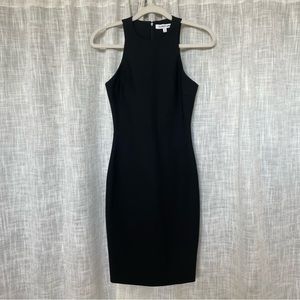 Elizabeth & James Black Mini Dress Chic Elegant Minimalist